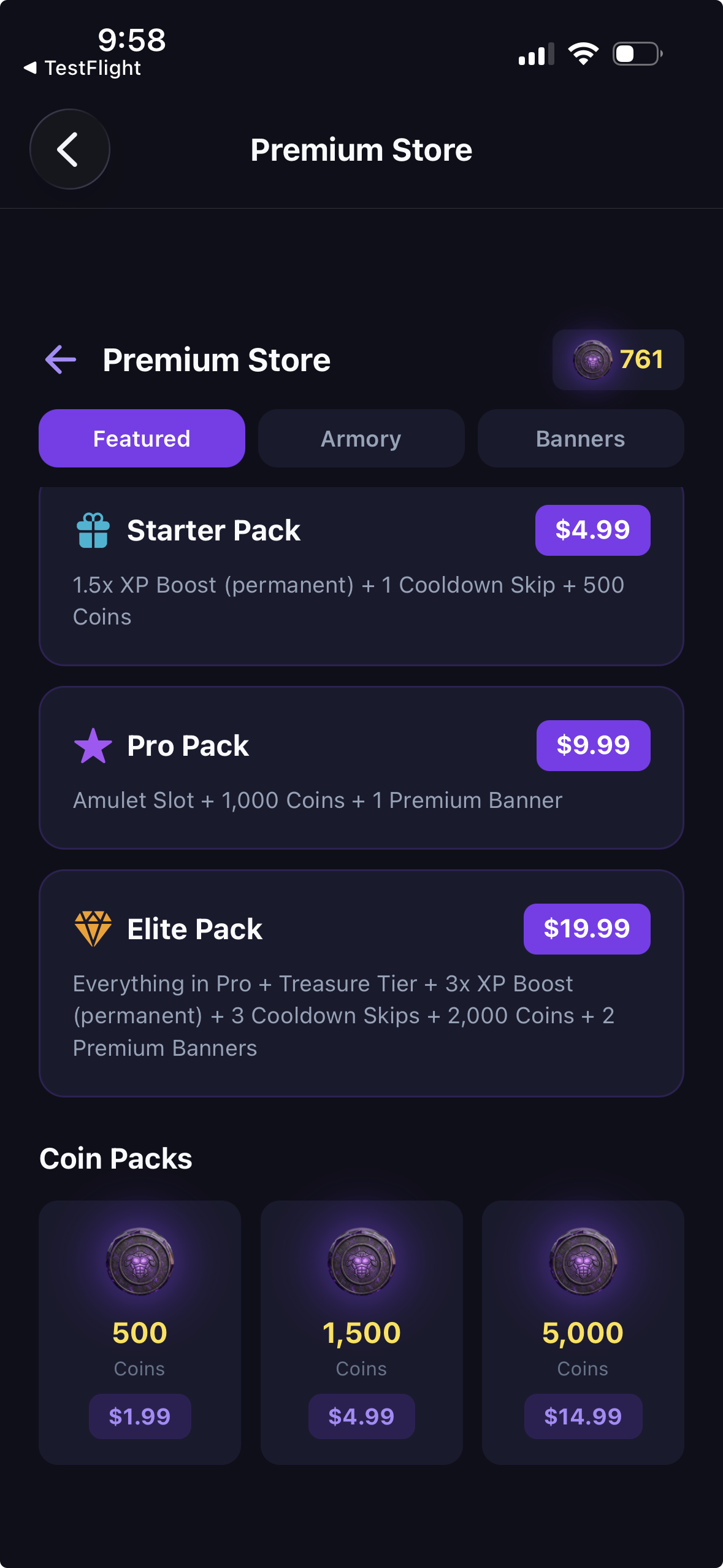 Premium store
